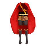 One Piece Luffy Red Cloak Outfit Pro Cosplay Costume Halloween Carnival Party Suit