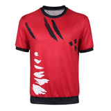 One Piece Luffy Red T-shirt Cosplay  Costume Halloween Carnival Party Suit