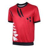 One Piece Luffy Red T-shirt Cosplay  Costume Halloween Carnival Party Suit