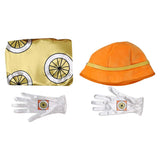 One Piece Miss Valentine Yellow Outfit Cosplay Costume Halloween Carnival Party Suit