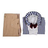 One Piece Mr.3 Outfit Cosplay Costume Halloween Carnival Party Suit