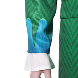 One Piece Mr.9 Green Outfit Cosplay Costume Halloween Carnival Party Suit 