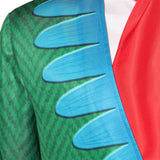 One Piece Mr.9 Green Outfit Cosplay Costume Halloween Carnival Party Suit 