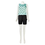 One Piece Nami Cosplay Black Green Costume Halloween Carnival Party Suit
