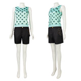 One Piece Nami Cosplay Black Green Costume Halloween Carnival Party Suit