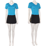 One Piece Nami Cosplay Blue Women Costume Halloween Carnival Party Suit