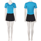 One Piece Nami Cosplay Blue Women Costume Halloween Carnival Party Suit