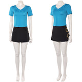 One Piece Nami Cosplay Blue Women Costume Halloween Carnival Party Suit