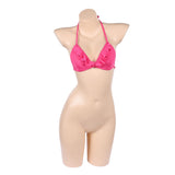 One Piece Nami Pink Bra Cosplay Costume Halloween Carnival Party Suit