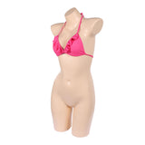 One Piece Nami Pink Bra Cosplay Costume Halloween Carnival Party Suit