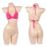 One Piece Nami Pink Bra Cosplay Costume Halloween Carnival Party Suit