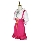 One Piece Nami Women Pink Dress Cosplay Costume Halloween Carnival Party Suit