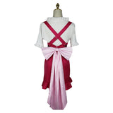 One Piece Nami Women Pink Dress Cosplay Costume Halloween Carnival Party Suit