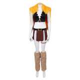 One Piece Nami Yellow Cloak Outfit Cosplay Costume Halloween Carnival Party Suit