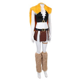 One Piece Nami Yellow Cloak Outfit Cosplay Costume Halloween Carnival Party Suit