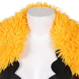 One Piece Nami Yellow Cloak Outfit Cosplay Costume Halloween Carnival Party Suit