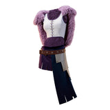 One Piece Nico Robin Purple Outfit Cosplay Costume Halloween Carnival Party Suit