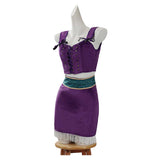 One Piece Nico Robin Purple Outfit Cosplay Costume Halloween Carnival Party Suit