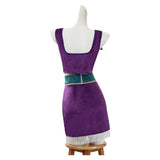 One Piece Nico Robin Purple Outfit Cosplay Costume Halloween Carnival Party Suit