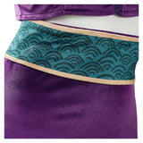 One Piece Nico Robin Purple Outfit Cosplay Costume Halloween Carnival Party Suit