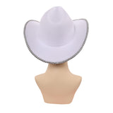 One Piece Nico Robin White Hat Cosplay Hat Halloween Carnival Costume Accessories 