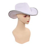 One Piece Nico Robin White Hat Cosplay Hat Halloween Carnival Costume Accessories 
