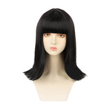 One Piece Niko Robin Black Wig Cosplay Heat Resistant Synthetic Hair Carnival Halloween Party Props    