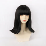 One Piece Niko Robin Black Wig Cosplay Heat Resistant Synthetic Hair Carnival Halloween Party Props    