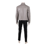 One Piece Roronoa Zoro Cosplay Black Costume with Grey Coat for Men Halloween Carnival Party Suit   