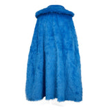 One Piece Sanji Unisex Blue Cosplay Cloak Halloween Carnival Party Suit