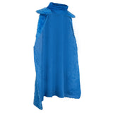 One Piece Sanji Unisex Blue Cosplay Cloak Halloween Carnival Party Suit