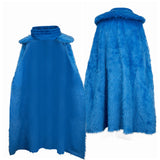 One Piece Sanji Unisex Blue Cosplay Cloak Halloween Carnival Party Suit