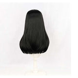 One Piece Side Story Robin Black Center-part Long Hair Cosplay Wig Halloween Carnival Costume Accessories