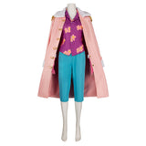 One Piece Tashigi Pink Outfit Cosplay Costume Halloween Carnival Party
