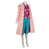 One Piece Tashigi Pink Outfit Cosplay Costume Halloween Carnival Party