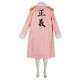 One Piece Tashigi Pink Outfit Cosplay Costume Halloween Carnival Party