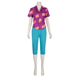 One Piece Tashigi Pink Outfit Cosplay Costume Halloween Carnival Party