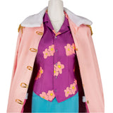 One Piece Tashigi Pink Outfit Cosplay Costume Halloween Carnival Party