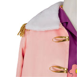 One Piece Tashigi Pink Outfit Cosplay Costume Halloween Carnival Party