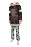 One Piece Usopp Cosplay Brown Costume Outfit Halloween Carnival Party Suit