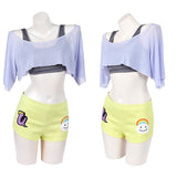 One Piece Uta Cosplay Top Shorts Vest Women Cosplay Costume Halloween Carnival Party Suit
