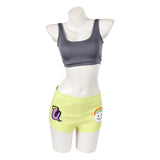 One Piece Uta Cosplay Top Shorts Vest Women Cosplay Costume Halloween Carnival Party Suit