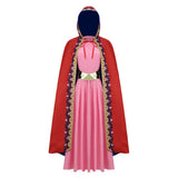 One Piece Vivi Pink Dress Cosplay Costume Halloween Carnival Party Suit