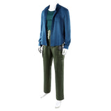 One Piece Zoro Blue Outfit Cosplay Costume Halloween Carnival Party Suit