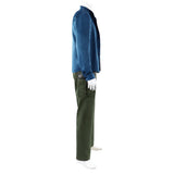 One Piece Zoro Blue Outfit Cosplay Costume Halloween Carnival Party Suit