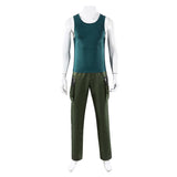 One Piece Zoro Blue Outfit Cosplay Costume Halloween Carnival Party Suit