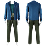 One Piece Zoro Blue Outfit Cosplay Costume Halloween Carnival Party Suit