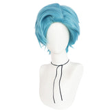 Oshi no Ko Aqua Hoshino Cosplay Blue Wig Heat Resistant Synthetic Hair Carnival Halloween Party Props