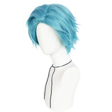 Oshi no Ko Aqua Hoshino Cosplay Blue Wig Heat Resistant Synthetic Hair Carnival Halloween Party Props
