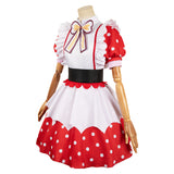 Oshi no Ko Arima Kana Red Polka Dot Dress Cosplay Costume Outfits